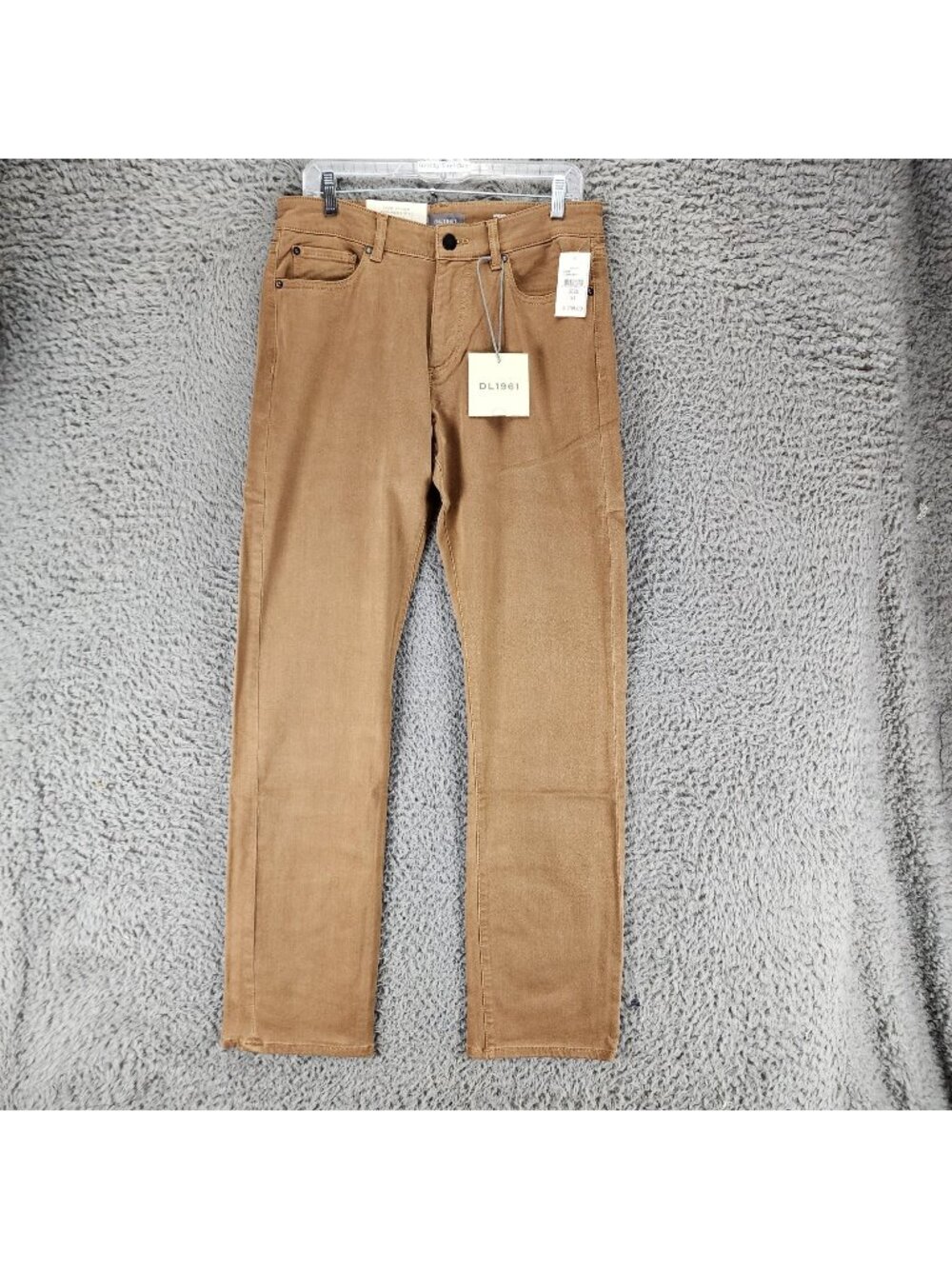 DL1961 Jeans Mens 31x34 Avery Brown Stretch Mid Rise Modern Straight *NWT*